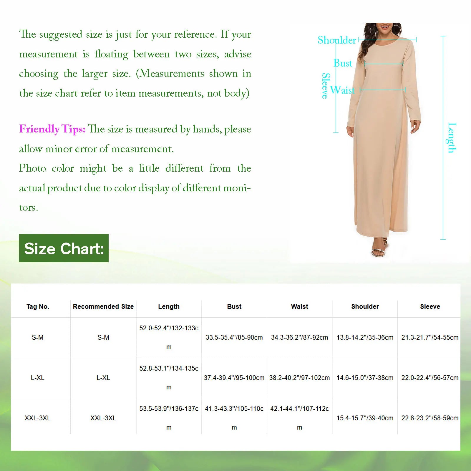 Femmes Abayas robe arabe islamique à manches longues prière musulmane dubaï caftan longues Robes ample basique Maxi robe longue dubaï caftan