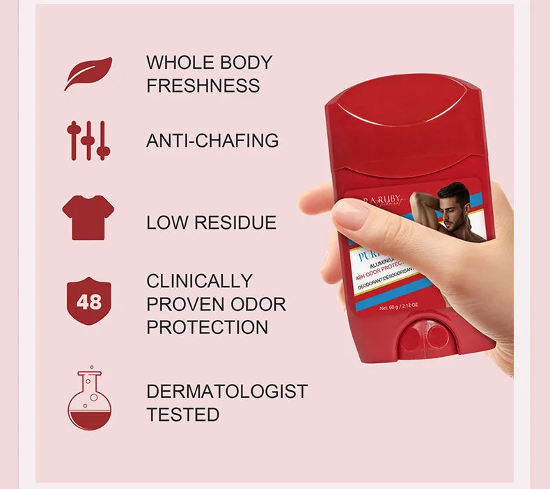 Bâton déodorant pour hommes, 5 types, bois de santal, garde le séchage, parfum durable, élimine les odeurs des aisselles, bâtons rafraîchissants