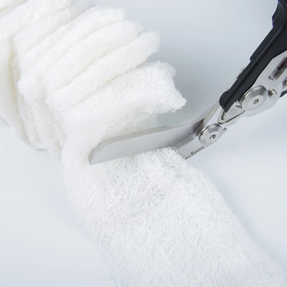 Rouleau de gaze de stérilisation compressée, bandage médical d'urgence, bandage de contrôle hémostatique, emballage sous vide, plié en Z, premiers soins
