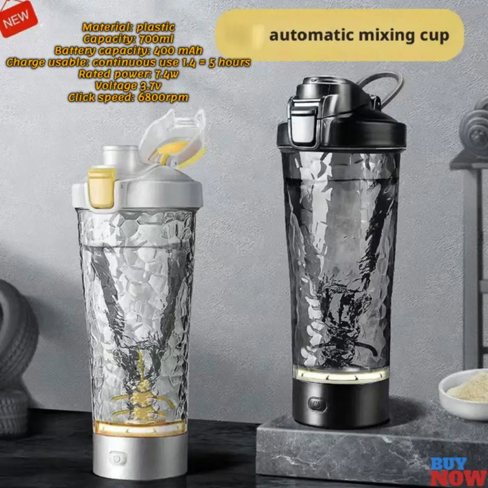 Tasse de mélange automatique avec chargeur USB, bouteille Shaker de protéines et de poudre, étanche, silencieuse, Portable, multifonction, tasse de café et de lait