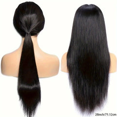 Easy-Go Sophia Straight Lace Frmetals Human Hair, Pré-plumé, Sans colle, Transparent Lace Front Wig, 30 in, 6x4, Prêt à porter