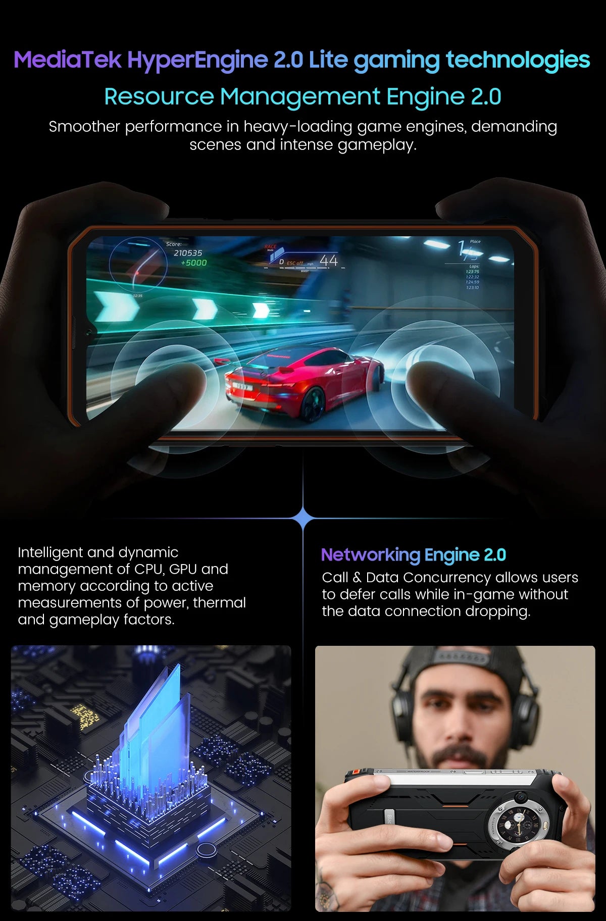 Blackview-Smartphone robuste BV9300 PRO, téléphone portable Android 13, Helio G99, 8 Go de RAM, 12 Go de RAM, affichage des touristes, première mondiale