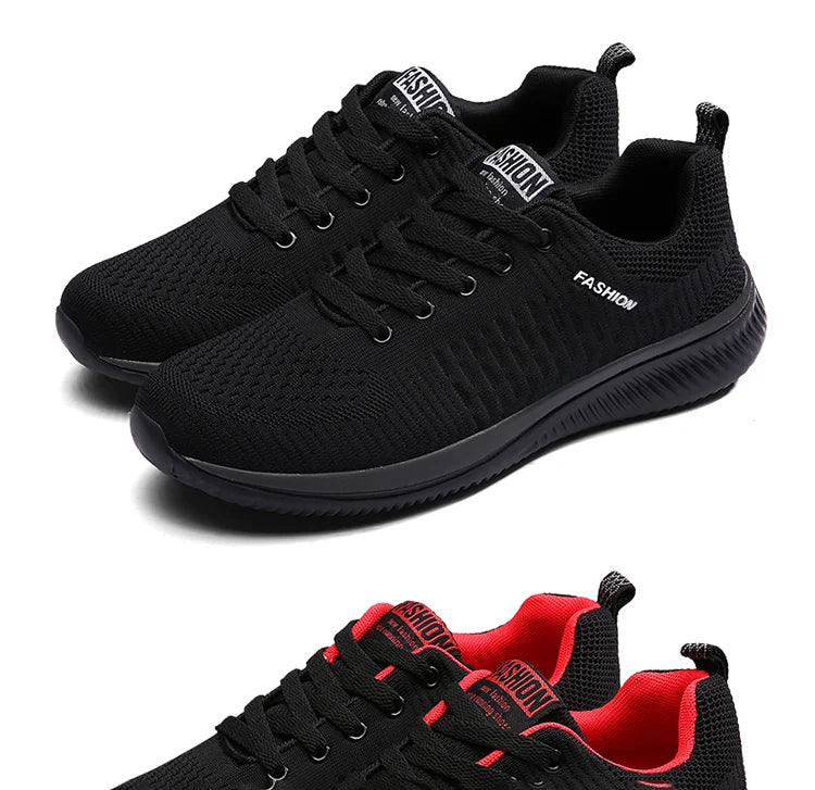 Men's Lightweight Running Shoes, Classic Mesh Walking Shoes, Breathable Casual Shoes, Men's Fashion Moccasin Sneakers