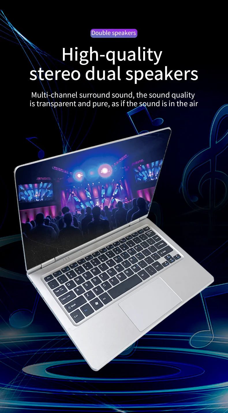 11.6-inch touchscreen 2-in-1 laptop Windows 11 Pro Intel N4020 tablet PC computer 8GB DDR4 128GB 256GB 512GB SSD study laptop