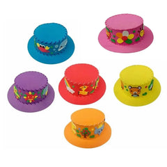 Olighat de couture fait à la main pour enfants, chapeau de dessin animé bricolage, casquette pour enfants, cadeau créatif pour tout-petits