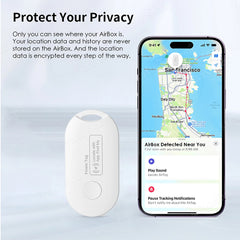 Localisateur Global d'étiquette intelligente, Mini traceur GPS, fonctionne avec iOS, trouver mon application, localisateur Anti-perte pour clés, portefeuille, bagages de voiture