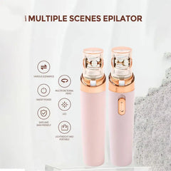 Tondeuse à sourcils électrique, mini épilateur portable, rasoir, rouge à lèvres, outil de forme de cheveux, visage indolore, D1G7, 1 pièce