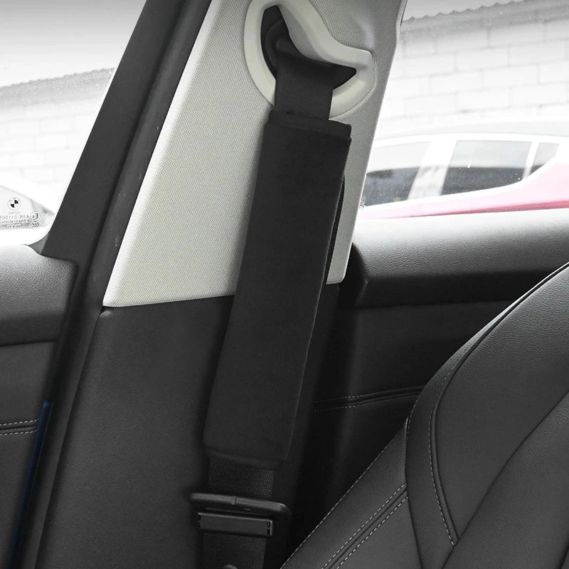 2 pièces housses de ceinture de sécurité accessoires de voiture accessoires Coche voiture épaulière ceinture de sécurité pour adu