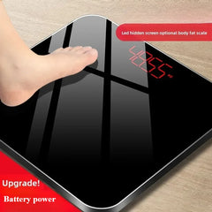 Body fat scale, accurate home fat scale, small electronic scale for adults, scale, shipped without battery, battery powered