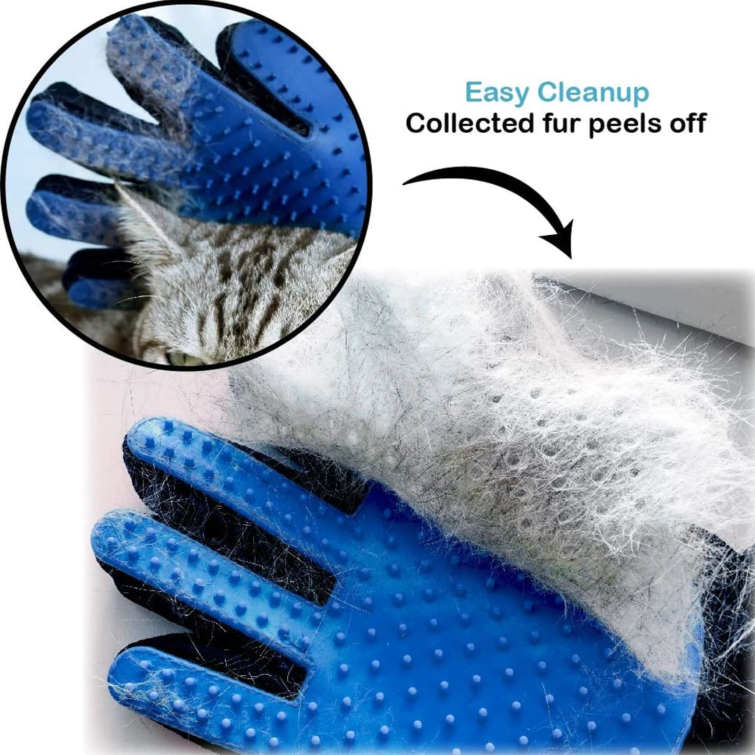 Gants de toilettage pour animaux de compagnie, brosse à cheveux et peigne pour chats, gants pour baigner, nettoyage des chiens, épilation pour chiens, accessoires d'utilisation d'animaux