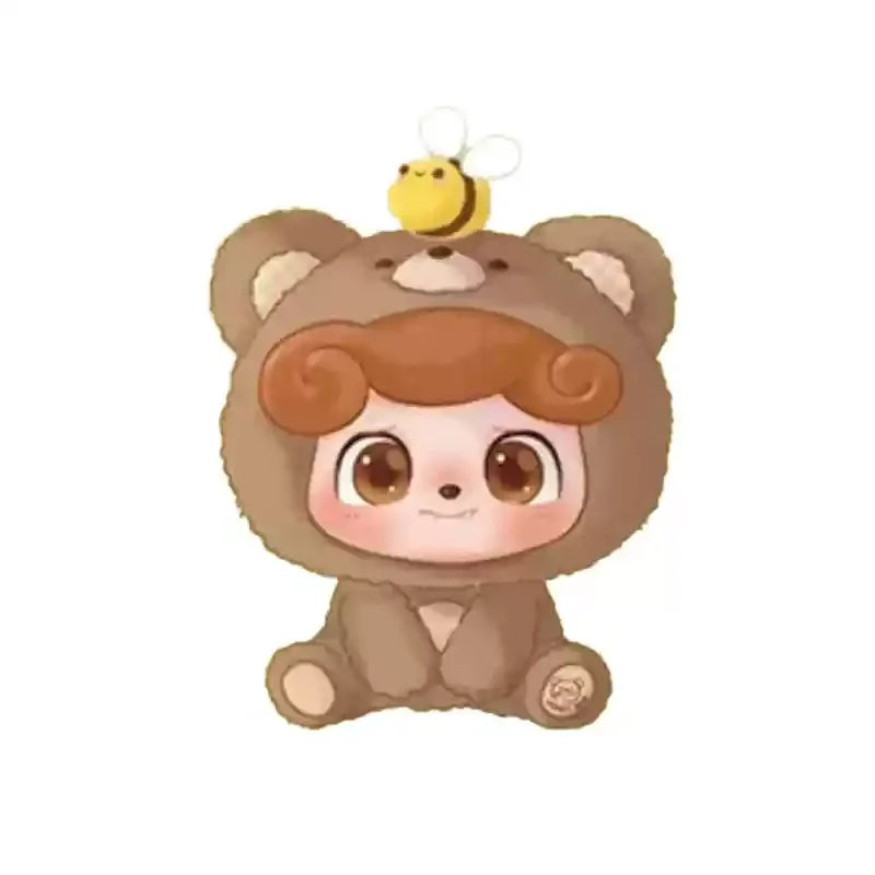 Qkid Jotoys véritable Q Bao boîte aveugle Animal maternelle jeu à la mode poupée mignonne jouet fait à la main cadeau