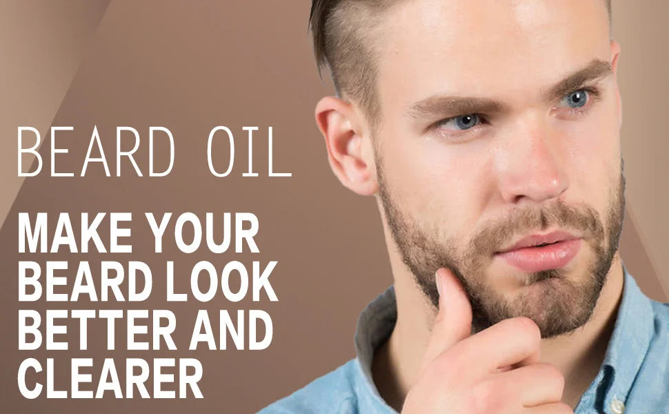 30ml 4 pièces ensemble d'huile de barbe parfumée produit moustaches hydratant croissance brillance lisse moustache adoucir renforcer l'huile de barbe pour hommes