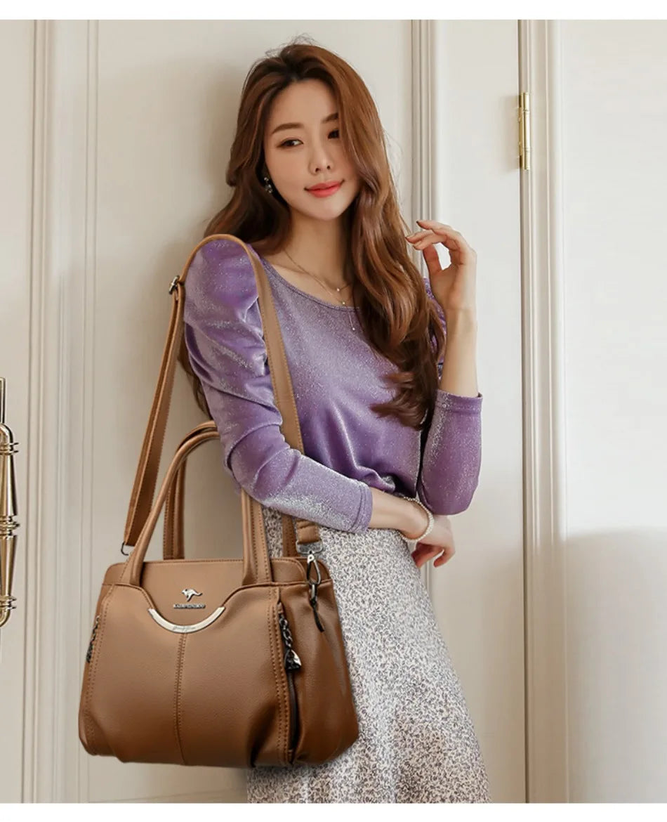 Sacs à Main de luxe femmes sacs concepteur en cuir souple sacs à bandoulière pour femmes 2024 haute qualité épaule fourre-tout sacs à Main Sac A Main