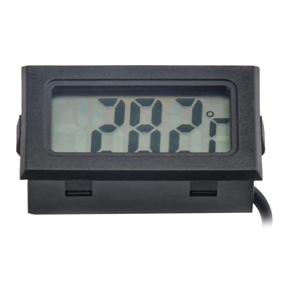 Thermomètre électronique à affichage LCD, thermomètre numérique avec capteur de température NTC, moniteur de température de haute précision