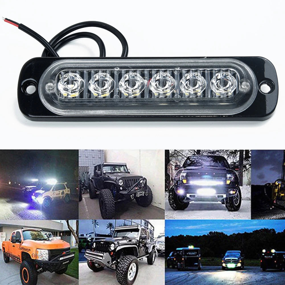 LED Car Work Light Bar Lamp 6000K Super Bright Driving Fog Light Off-Road SUV 4WD Auto Car Boat Truck LED Headlights
