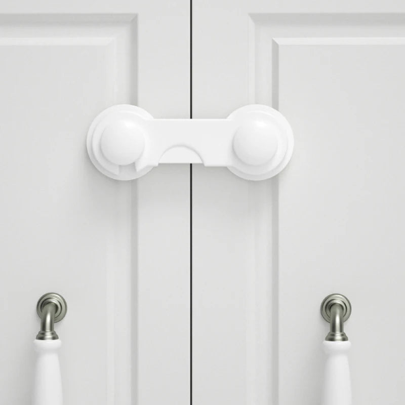 Serrure de sécurité multifonctionnelle pour bébé, armoires, chambres, proximité des wers, serrure de protection anti-piège, serrure de sécurité pour bébé, 10 pièces