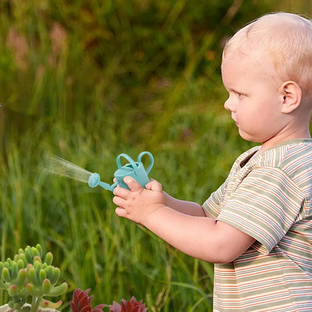 Arrosoir pour enfants jardinage petit arrosoir pour enfants bouilloire Flexible avec poignée ergonomique pour plantes jardin extérieur