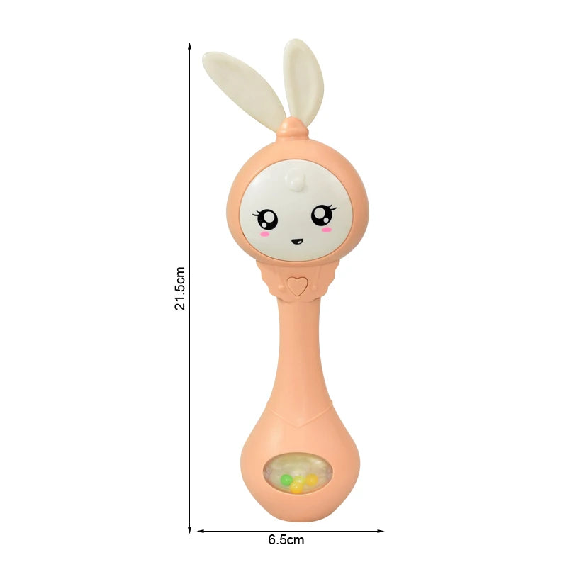Anneau de dentition musical pour bébé de 0 à 12 ans, jouet éducatif, lit Mobile, cloche, poussette pour nouveau-né, berceau, sucette pour bébé, larme
