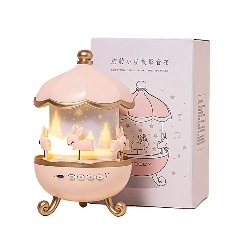 Projecteur de veilleuse pour enfants, chambre d'enfant, Rotation spatiale, lampe de nuit Led rechargeable par USB, 12 films, cadeau d'anniversaire et de noël
