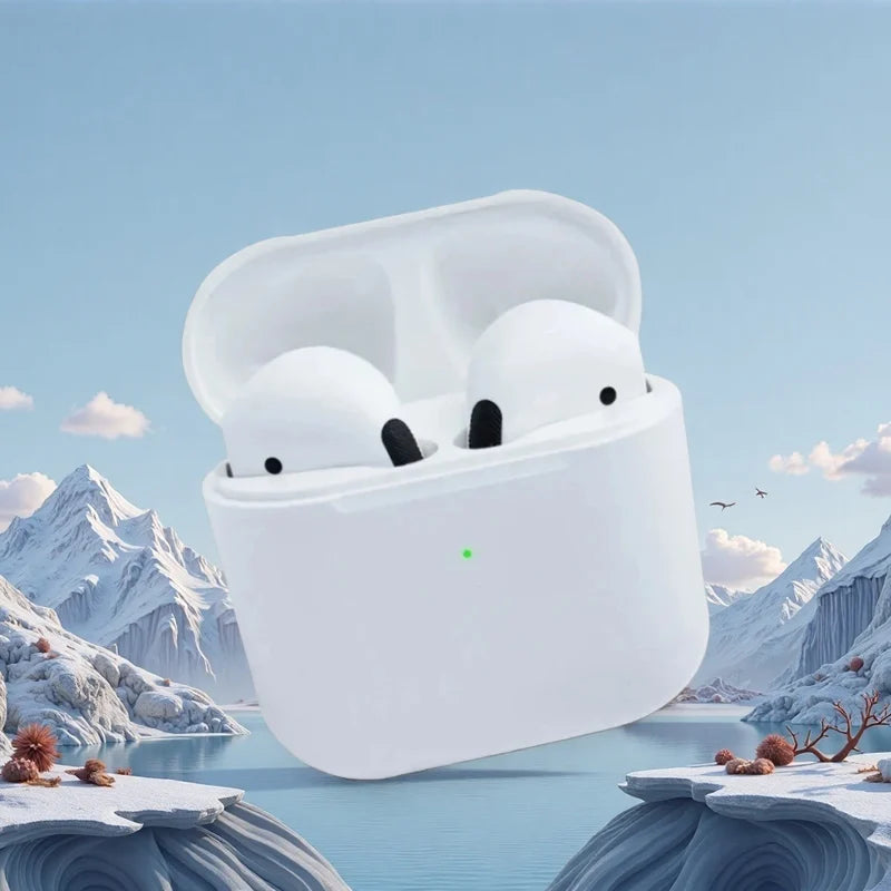 Écouteurs sans fil Pro 4 TWS, casque d'écoute étanche compatible Bluetooth 5.0 avec micro