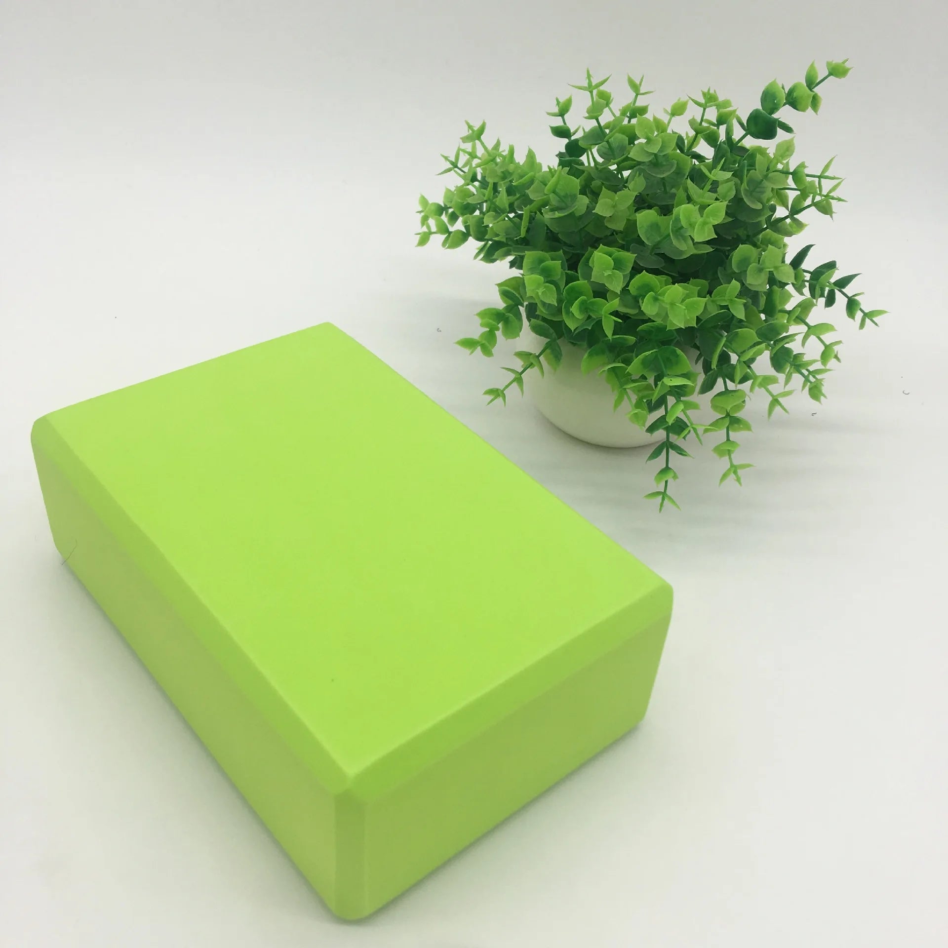 Blocs de Yoga haute densité 1 pièce, briques de Fitness d'entraînement en mousse EVA, blocs de gymnastique antidérapants à poignée extensible Pilates, gymnastique