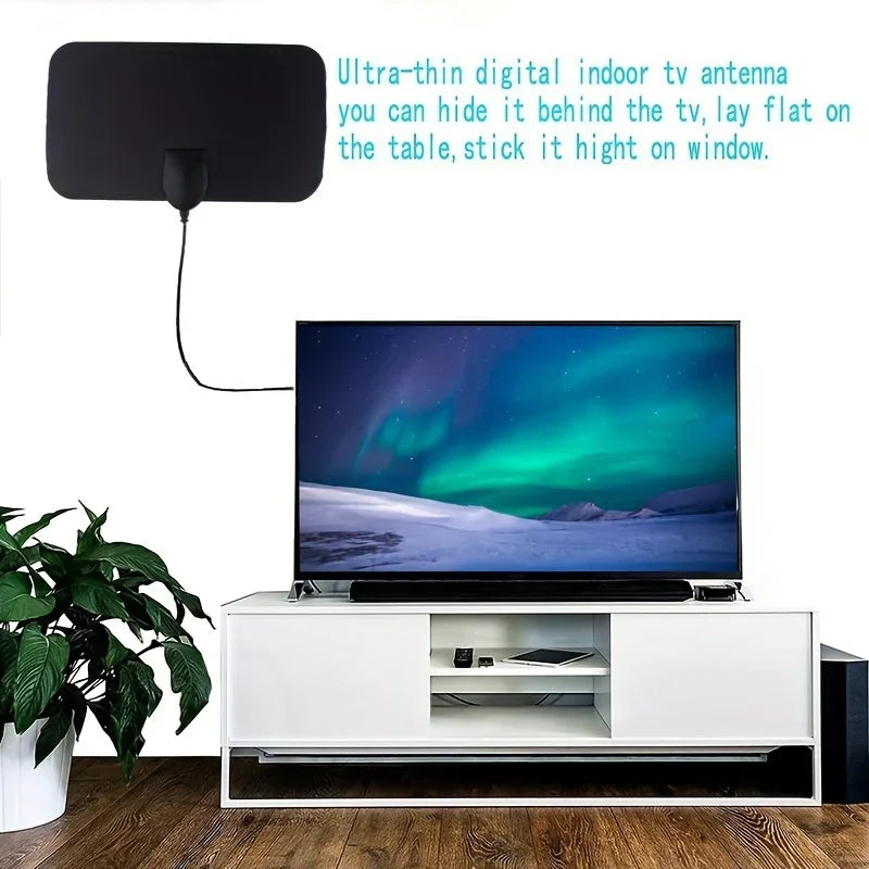 Antenne de télévision numérique 4K 1080p pour Smart TV, dernière antenne HD Portable 2023, Support intérieur