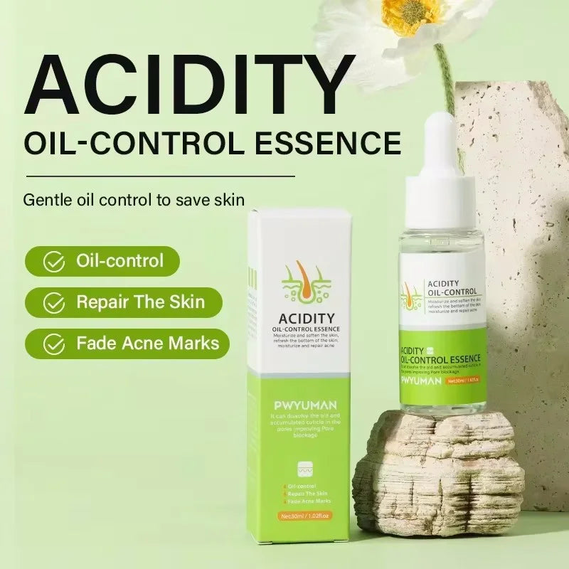 Sérum rétrécissement des pores à l'acide salicylique, élimination rapide des grands Pores, élimine les points noirs, l'acné, resserre la peau lisse, produit de soins coréen