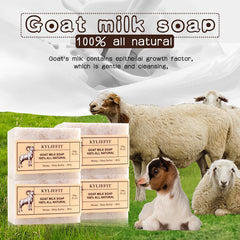 Organic goat's milk bar for all skin types, natural, whitening, nourishing, shea butter and honey doll, books, Regina