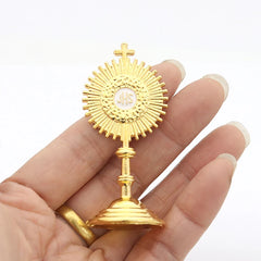 Christian and Catholic Communion Statue, Golden Jesus Areas, Inum Retrievers, Home Office Table Decoration, Cross Figurine, Religious Gift