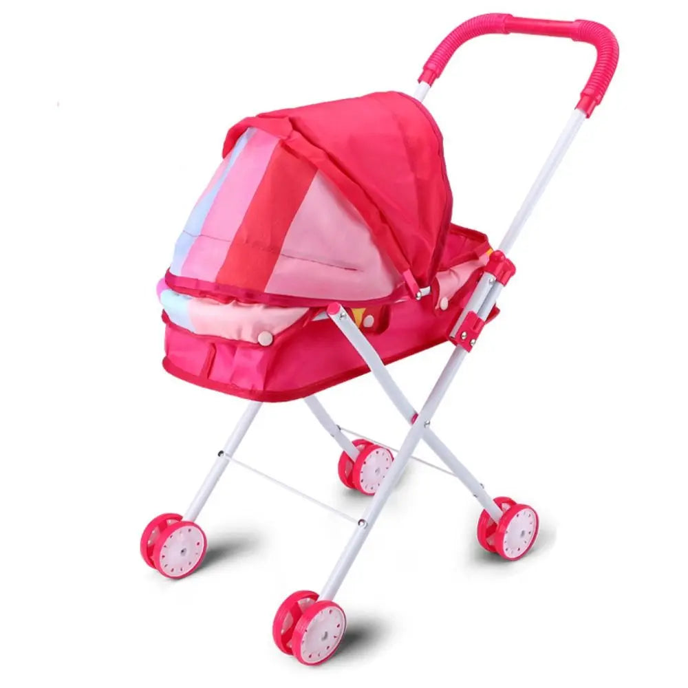 Poupées landau bébé poussette jouer jeu enfants maison accessoires meubles jouet semblant jouer jouet pour les tout-petits petites filles garçons enfants