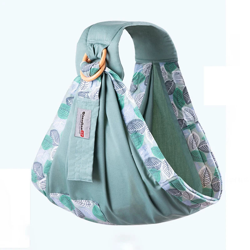 Enveloppement pour bébé, écharpe pour nouveau-né, double usage, couverture d'allaitement pour nourrissons, tissu en maille, porte-allaitement jusqu'à 130 lb (0-36M)