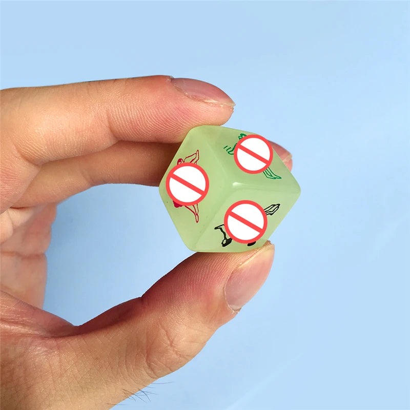 Jouets sexuels pour Couples femmes jeu pour adultes dés sexuels drôles 6/12 côtés Romance amour Humor jeu érotique merde dés barre cadeau de noël