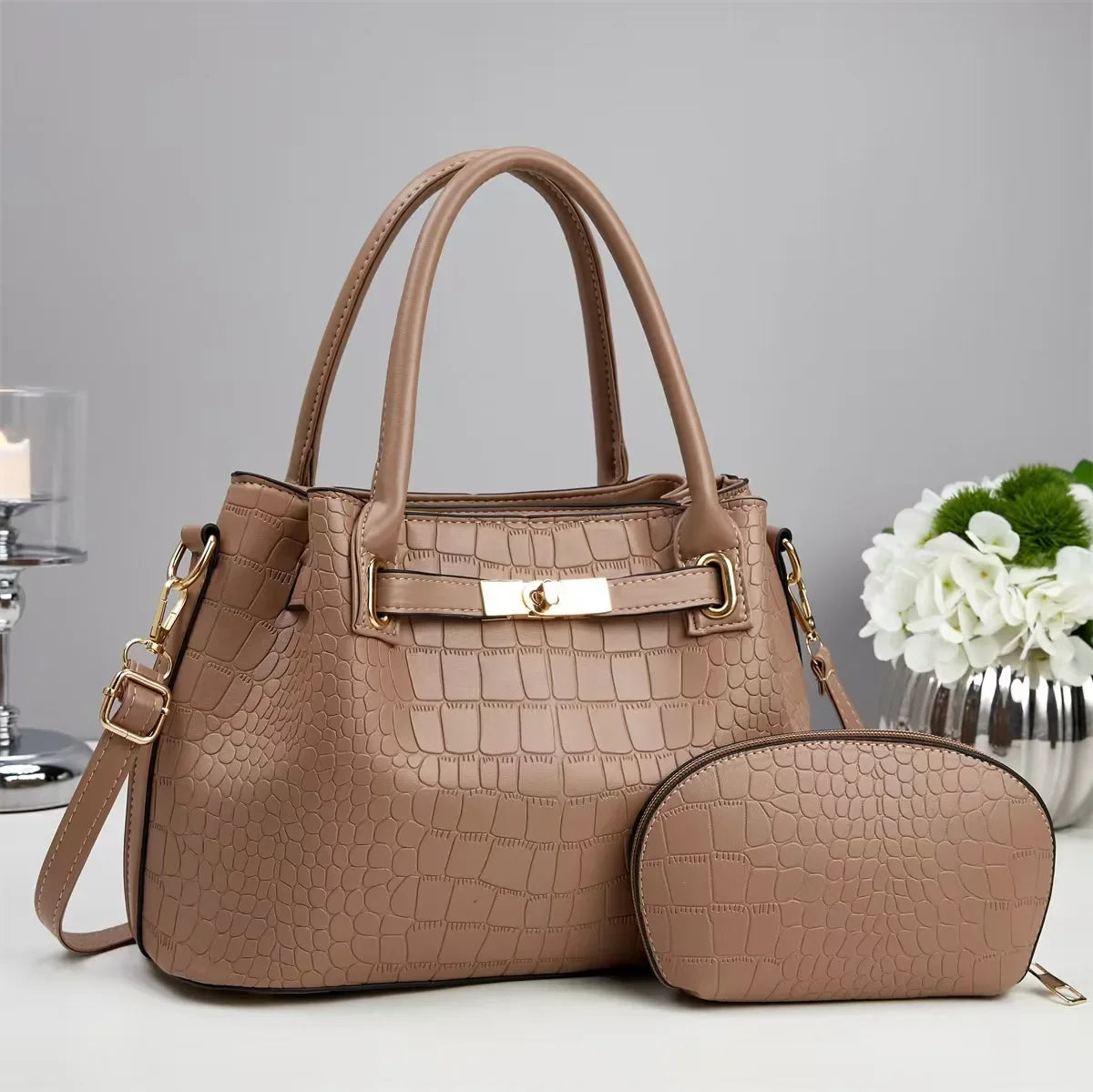 Sac à main luxueux en cuir pour femmes, nouveau sac à main mi-vie, fermeture à glissière souple, doublure en Polyester, Style neutre minimaliste, cadeau