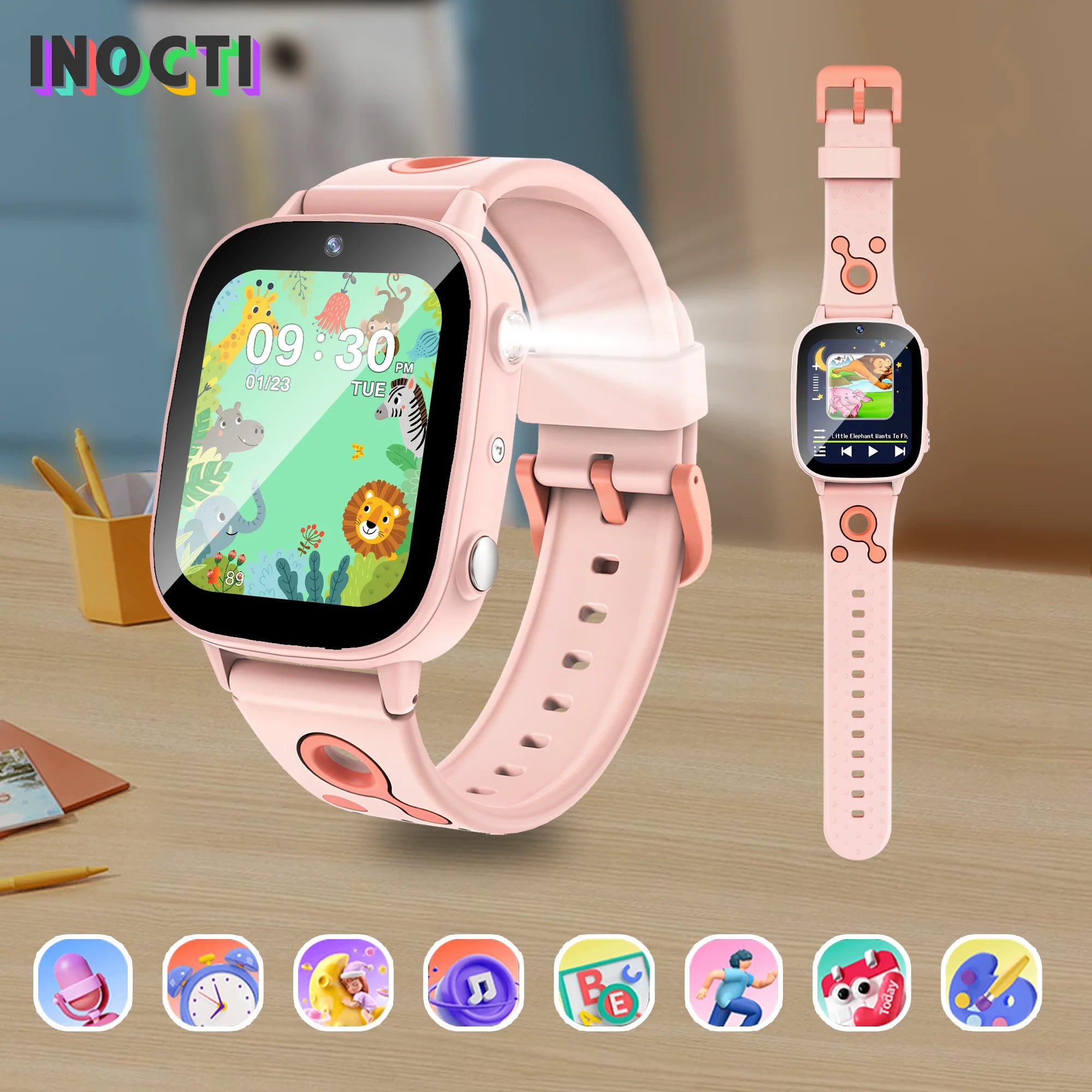 2025 nouveaux enfants jouet jeu montre HD écran tactile caméra 26 jeux surveillance du sommeil réveil calculatrice cadeau d'anniversaire garçon fille