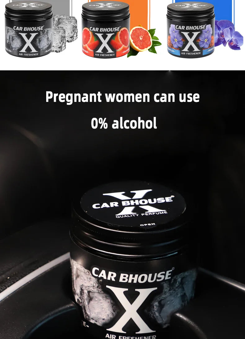 Désodorisant solide pour voiture, 220g, baume de parfum pour chambre à coucher intérieure, déodorant pour salle de bain, adapté à tous les scénarios