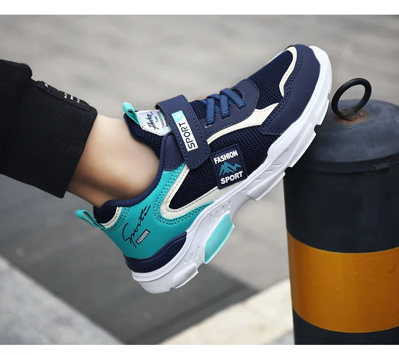 Chaussures pour enfants garçon baskets au printemps et en automne avec surface respirante antidérapante élève cuhk garçon garçon chaussures de mode