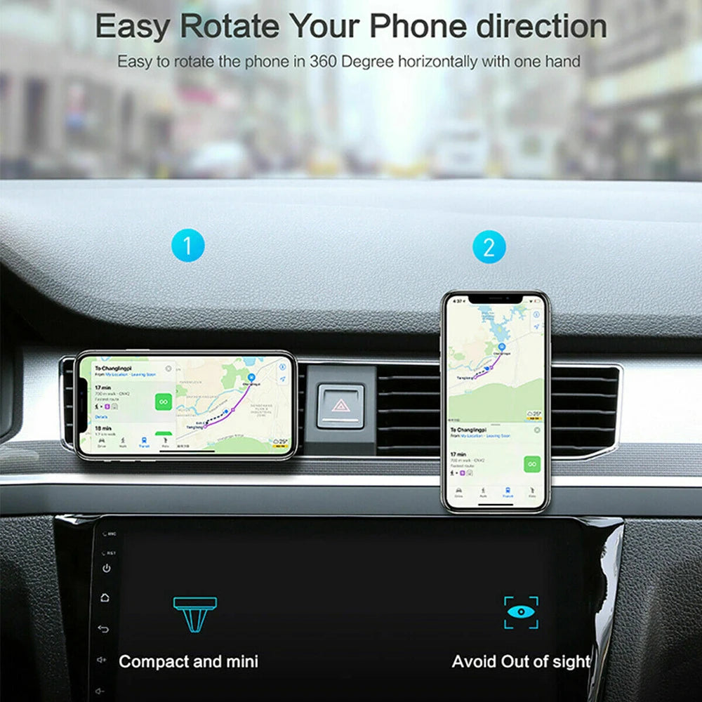 Support de téléphone magnétique dans la voiture GPS support de ventilation support magnétique support de téléphone portable de voiture accessoires de voiture intérieur autocollant magnétique de voiture