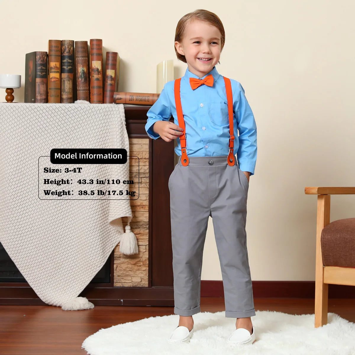 Tenues pour bébés garçons, costumes d'anniversaire d'halloween, vêtements pour enfants, robe à bretelles, photographie pour hommes, ensemble cadeau de fête pour nourrissons