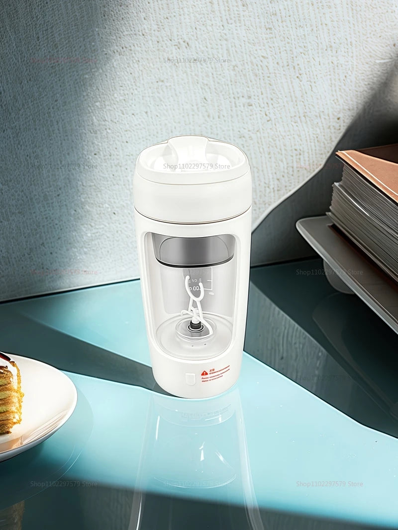 Bouteille de crème vibrante automatique portative électrique d'usb de 500ml, tasse vibrante Rechargeable tasse de mélange de poudre de protéines de forme physique de sport