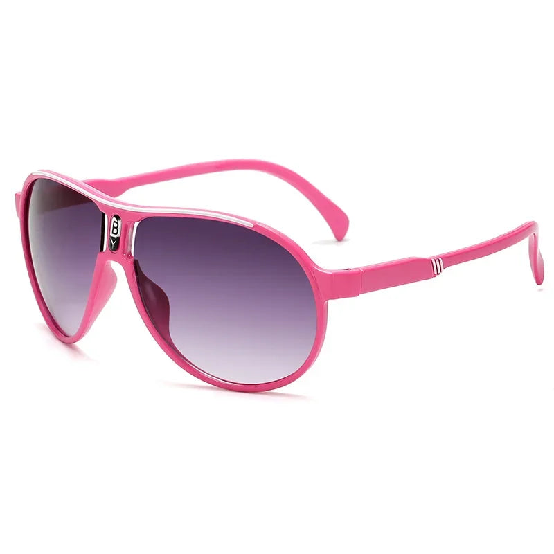 Lunettes de soleil pour enfants, monture colorée, pour filles et garçons, à la mode, UV400