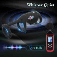 HESEKS sex toys for men, penis ring, testicle vibrator, ejaculation delay, penis enlargement, intimate adult products for men and couples