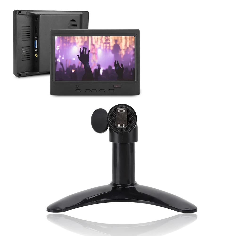 Support de moniteur support de moniteur accessoires PC 7 - 11.6 pouces ordinateur de bureau support de moniteur noir support accessoires PC