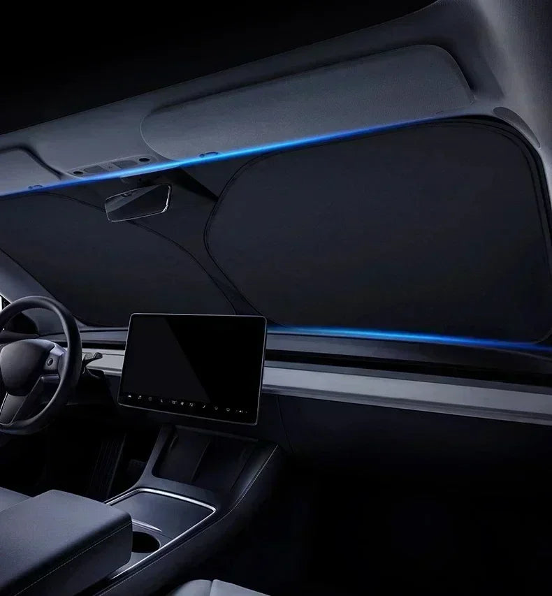Pare-soleil de voiture, protection solaire, isolation thermique, intérieur général, rideau de pare-brise avant, outil de stationnement de voiture