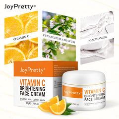 Crème éclaircissante pour le visage à la vitamine C, hydratante, émolliente, élimination des taches foncées, raffermissante, Anti-vieillissement, réparation, soins pour la peau