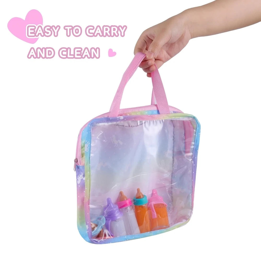 Sac à dos porte-poupée en peluche pour poupée, accessoires de poupée, porte-avant/arrière avec sangles, accessoires de poupée pour nouveau-né de 43cm, paquets sortants