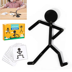 Jouets Montessori en bois pour enfants, puzzle éducatif d'apprentissage précoce, pose sportive, améliore les compétences pratiques, planche occupée, cadeaux