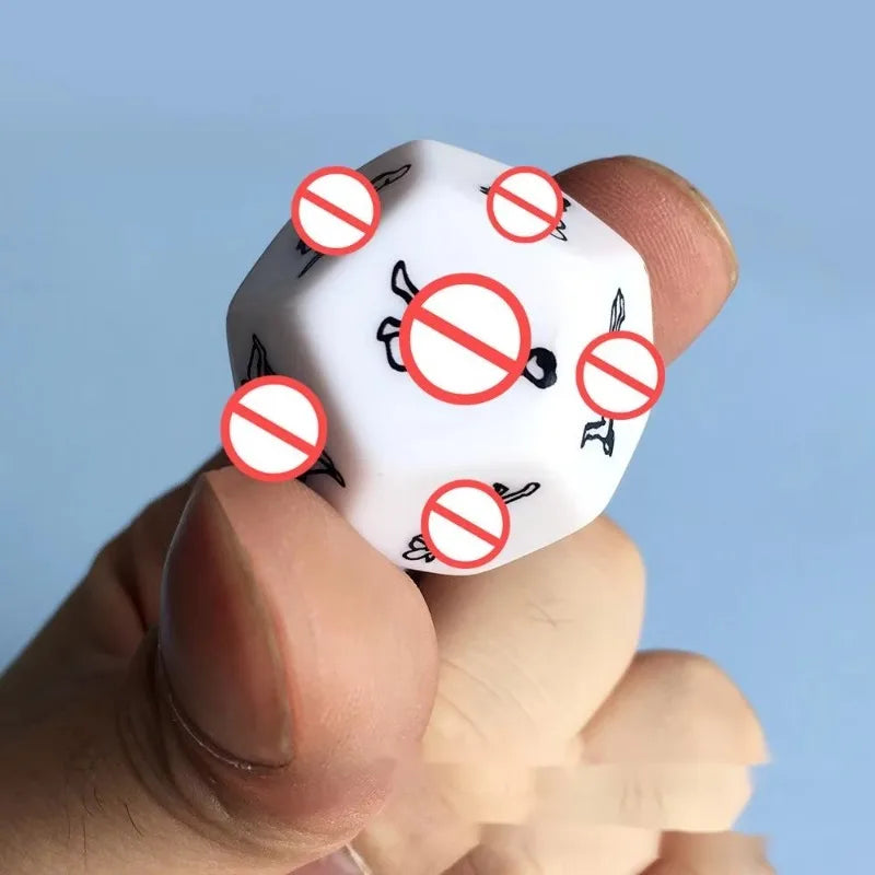 Fun sex dice for couples, 12 sides, love, sexy pose, foreplay, lovers, humor game, romantic party, adult 7.0