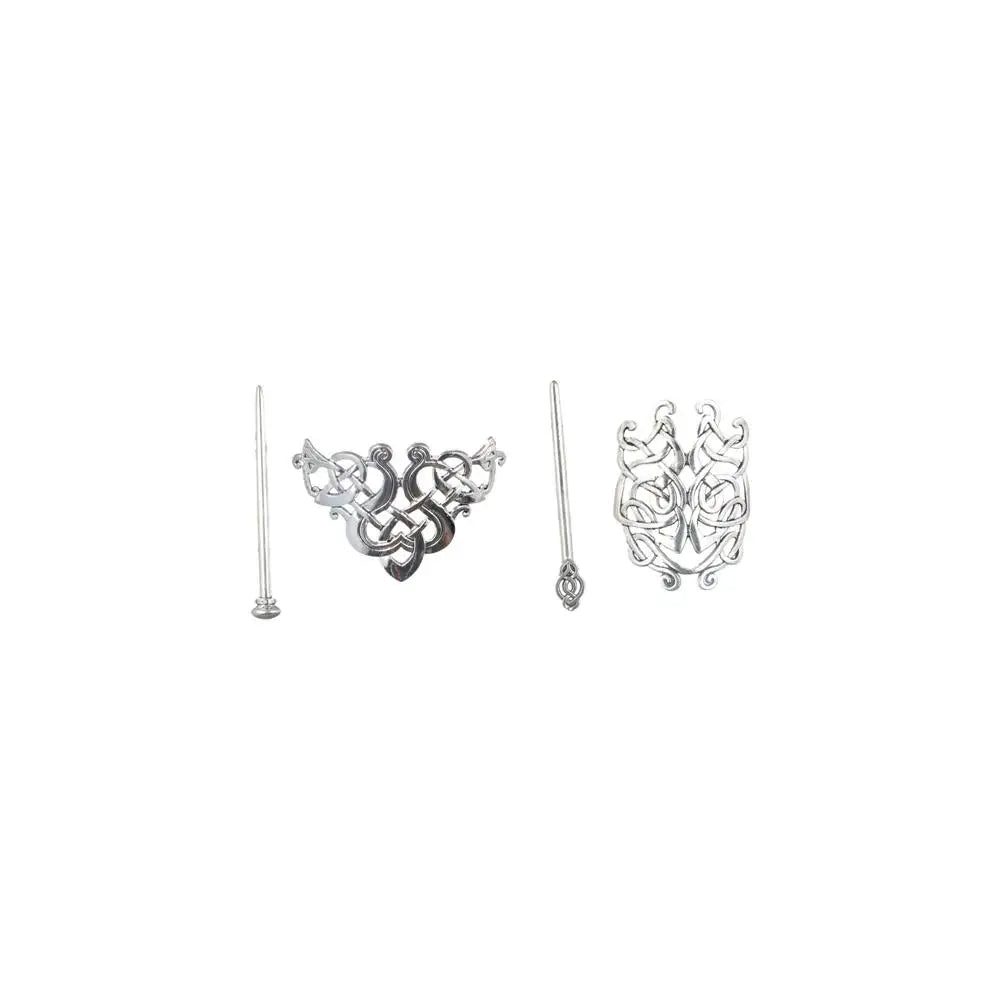 Accessoires pour cheveux, Corset en alliage de pierres précieuses, outil de conception de coiffure, bâton de cheveux à nœud celtique, couronne de cheveux de Style ancien, épingle à cheveux Hanfu