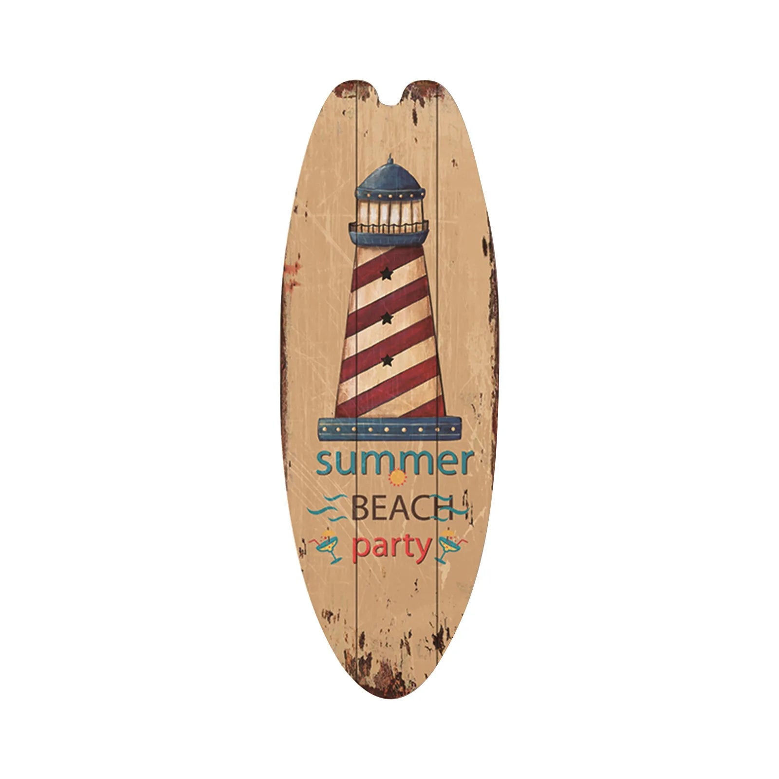 Planche de Surf en Bois, Décor de ixà Domicile, Bar, Festival, Tendance Décontractée, Panneau en Bois, Style Plage, Rétro