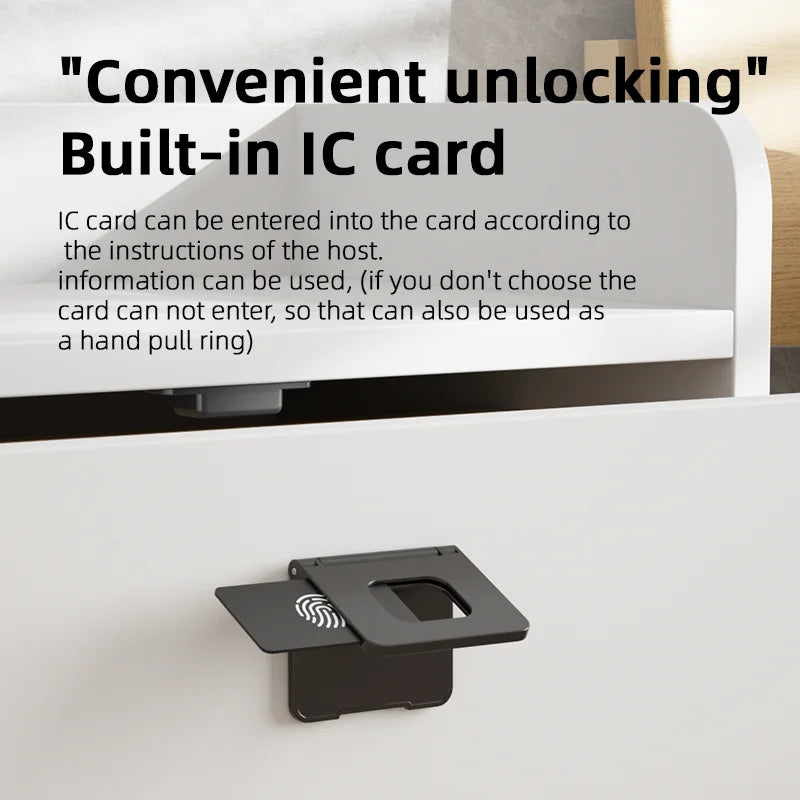 Serrure de porte intelligente en bois, serrure électronique Invisible, carte RFID, déverrouillage NFC, boîte aux lettres sans clé, casier, tiroir de meubles, serrures intelligentes